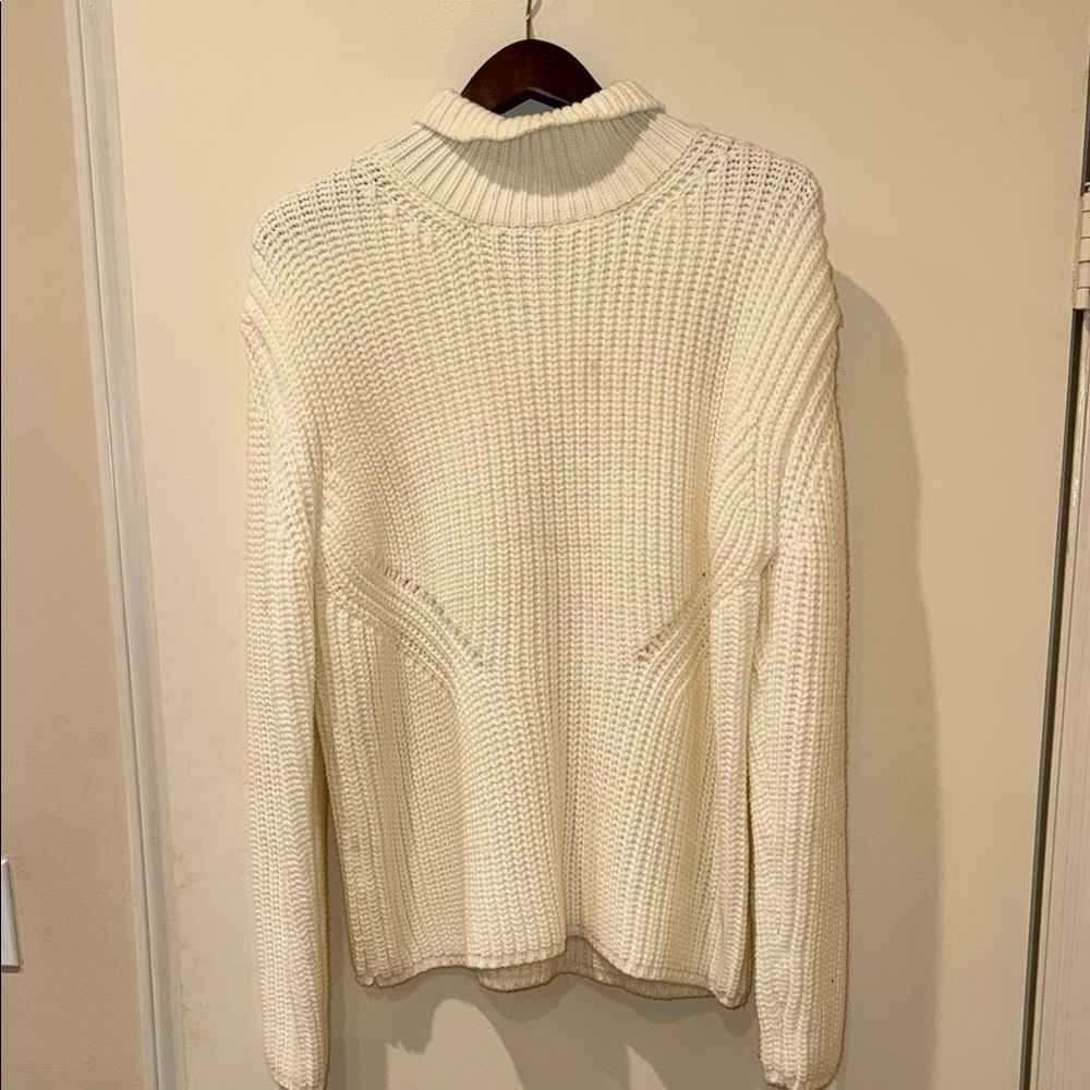 Carmar Cream-White Knit Sweater